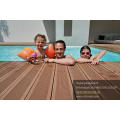 Reciclado Material impermeable WPC Composite Outdoor Deck Floor